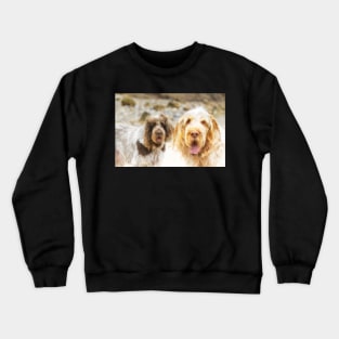 Beach hair Spinone Crewneck Sweatshirt